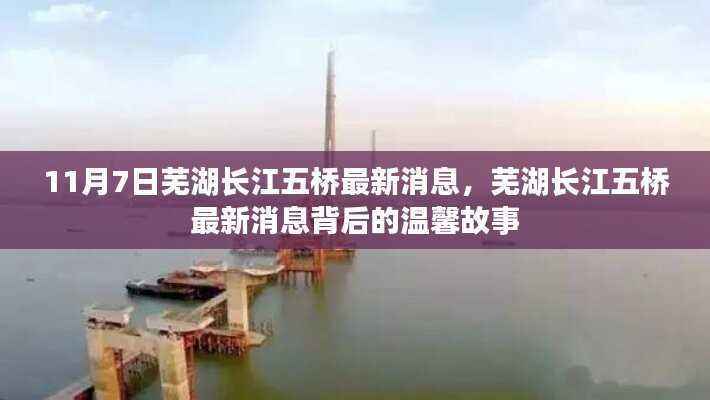 芜湖长江五桥最新动态,背后的温馨故事揭晓