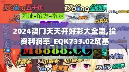 2024澳门天天开好彩大全蛊,投资利润率_EQK733.02筑基