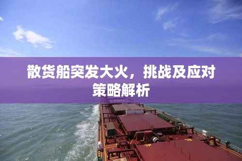 散货船突发大火,挑战及应对策略解析