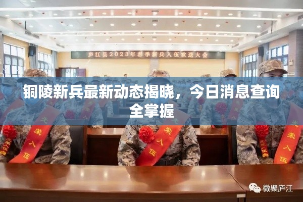 铜陵新兵最新动态揭晓,今日消息查询全掌握