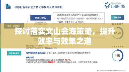 探讨落实文山会海策略,提升效率与效果之道