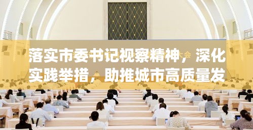 落实市委书记视察精神,深化实践举措,助推城市高质量发展新篇章