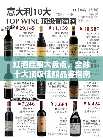 红酒佳酿大盘点，全球十大顶级佳酿品鉴指南